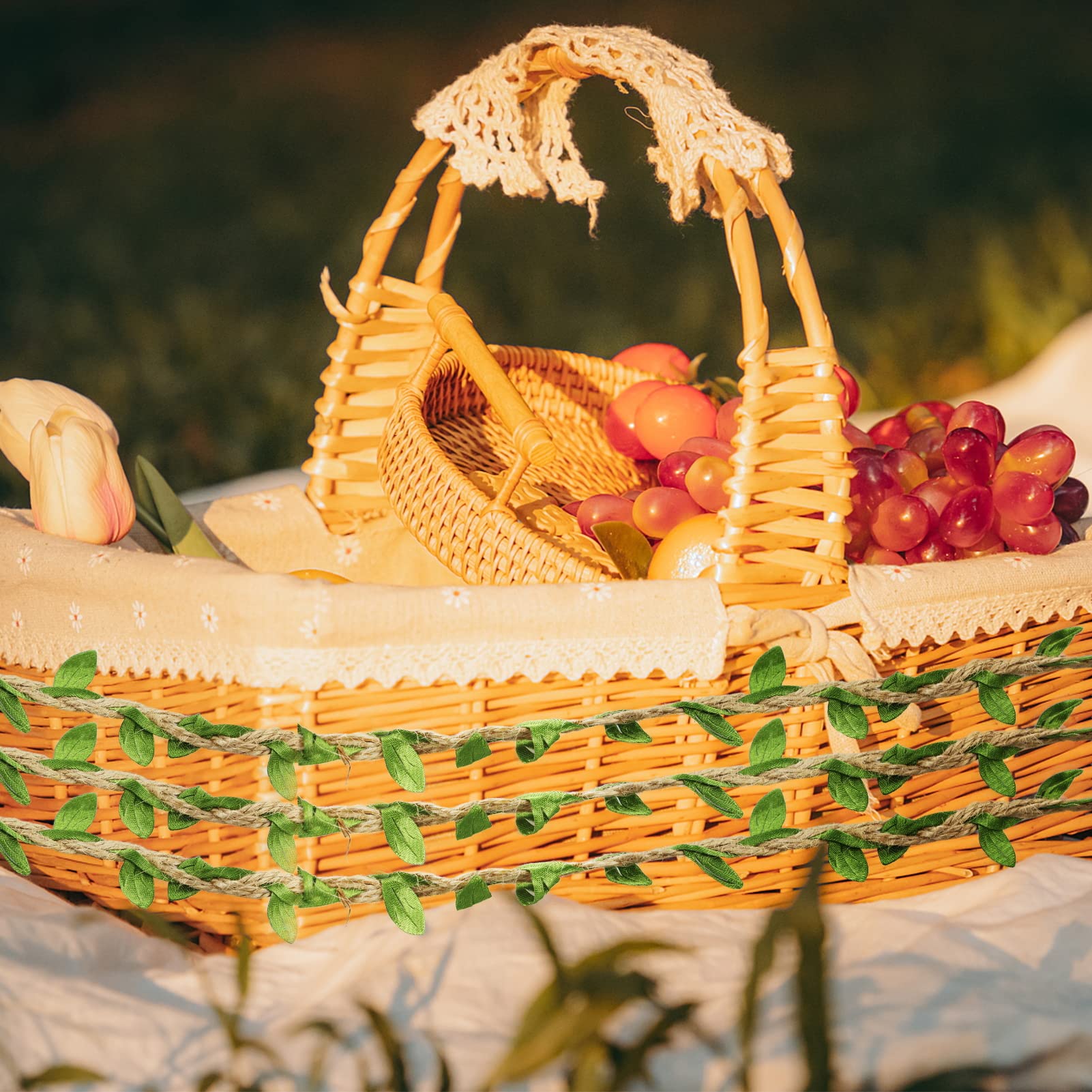 Spago Decorativo In Canapa E Iuta - 10 Metri | Per Matrimoni, Fai Da Te, Decorazioni Casa - Foto 2