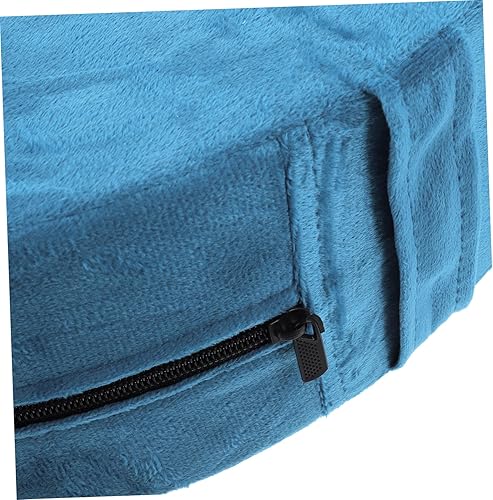 Miniatura 7 de GALPADA Cuña de apoyo de enfermería para ancianos, almohadilla de cuidado postrada en cama con parte inferior antideslizante, lavable a máquina,