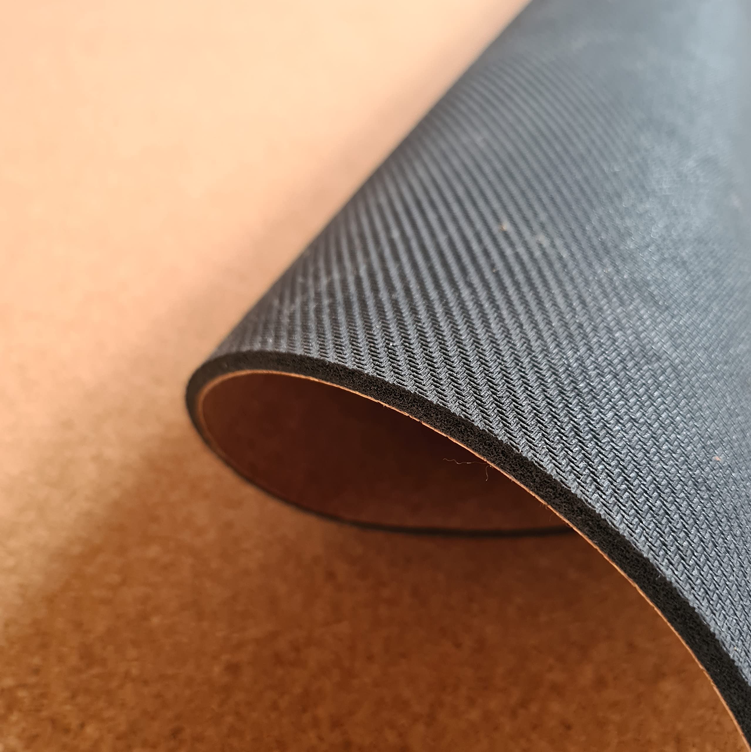Spielmatte aus Kork, schadstofffreie Krabbelmatte, Spielteppich rund