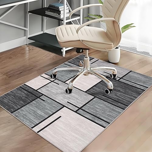 Tapetes para sillas de oficina para suelo de madera dura, 36 x 48 pulgadas, tapete para silla de escritorio para suelo duro, tapete para silla de