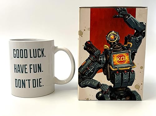 Miniatura 3 de Surreal APEX legends Pathfinder - Juego de tazas de café de 11 onzas y juego de 4 posavasos
