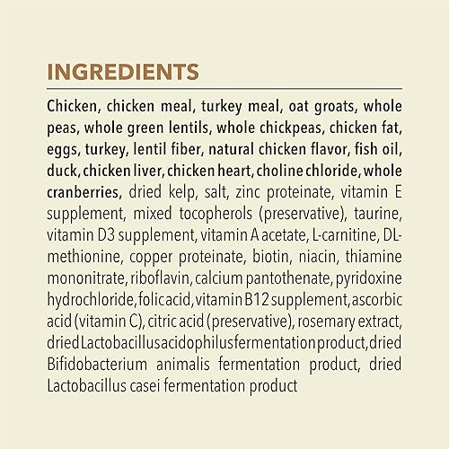 Miniatura 4 de ACANA Senior Entree - Alimento seco para gatos mayores (más de 7 años), receta de pollo y pavo de corral, 4 libras
