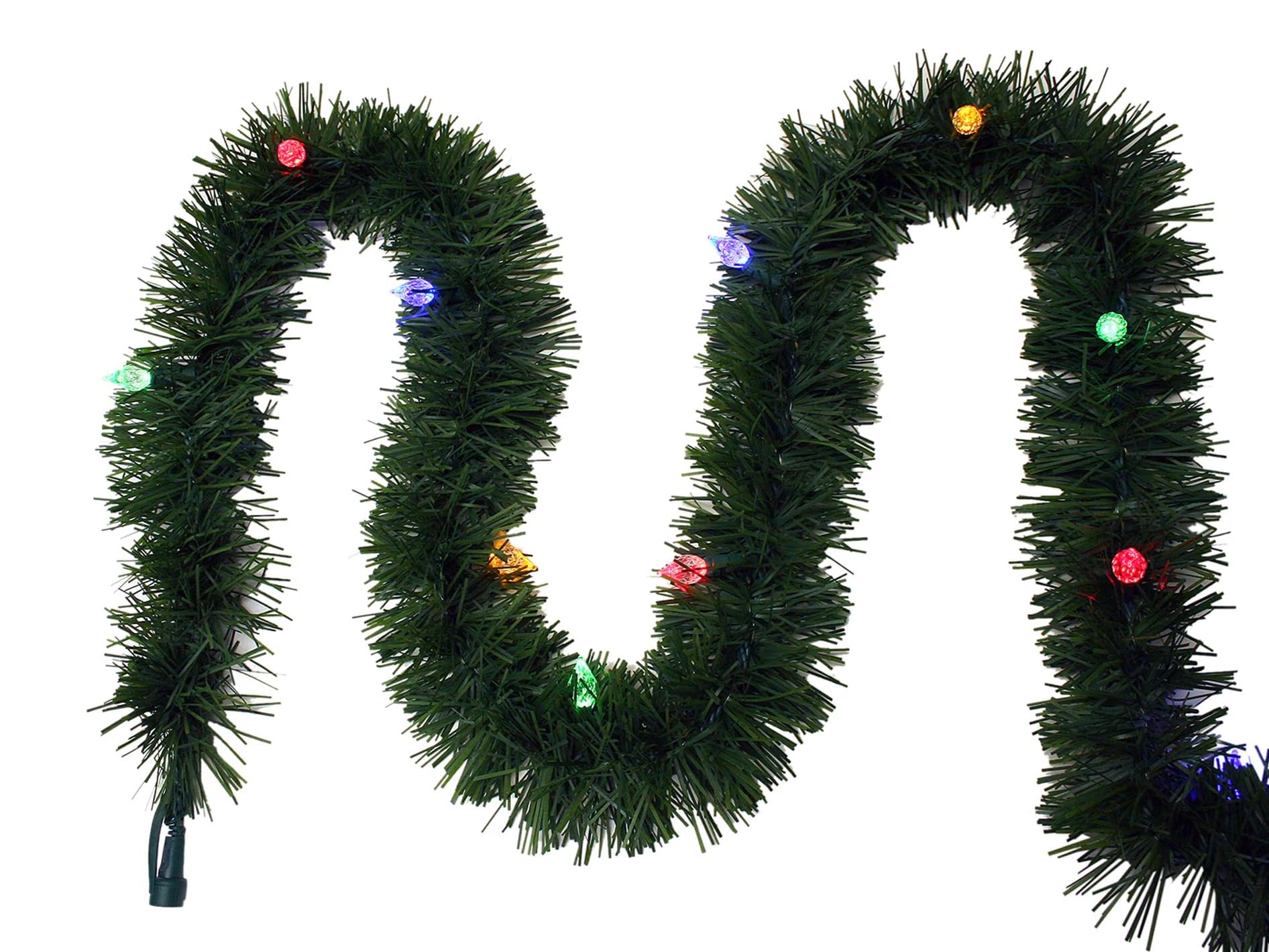 Amazon.com: GE 25' Pre-Lit Indoor/Outdoor Pine Artificial