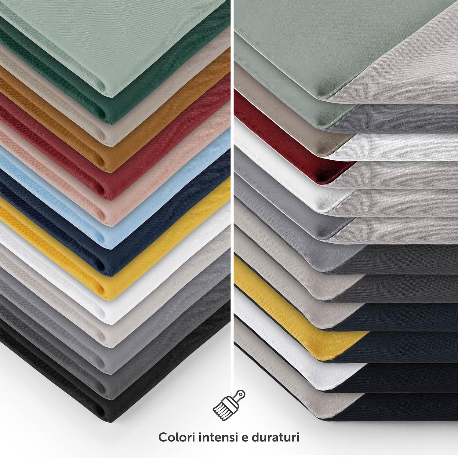Blumtal Biancheria da Letto con Design Reversibile da 200x200 cm incl. Federe 50x80 cm - Lenzuola invernali in microfibra extra morbida certificate Oeko-Tex, 3 pezzi, Blu Oceano/Senape