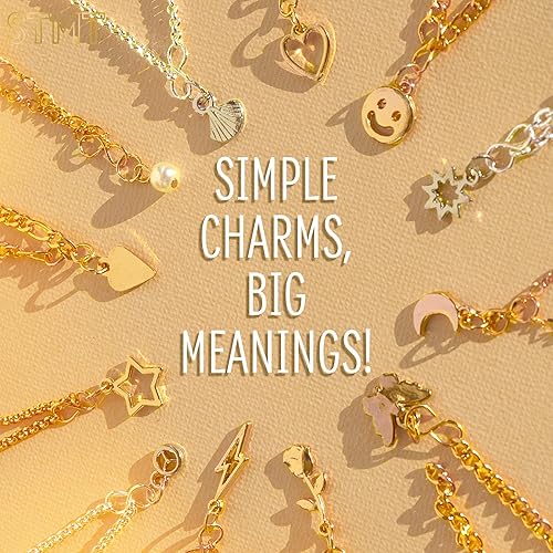 Miniatura 7 de STMT DIY Infinity Jewelry, haz 10 pulseras para siempre, kit de cadenas de pulseras permanentes, pulseras de dijes delicados, cadenas de acero