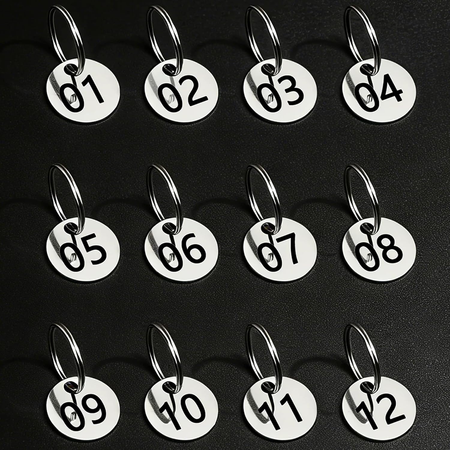 TIHOOD 301PCS Key Rings Bulk, Split Key Rings, Keychain Rings and Crafts 1 inch (25mm)