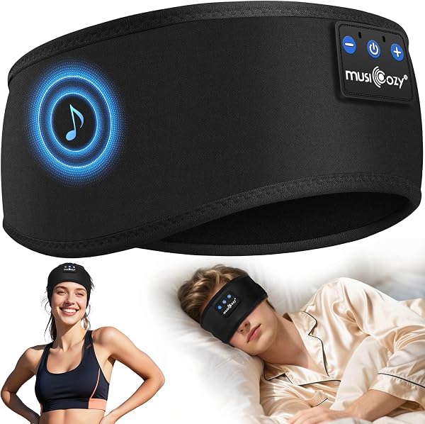 MUSICOZY Sleep Headphones Headband