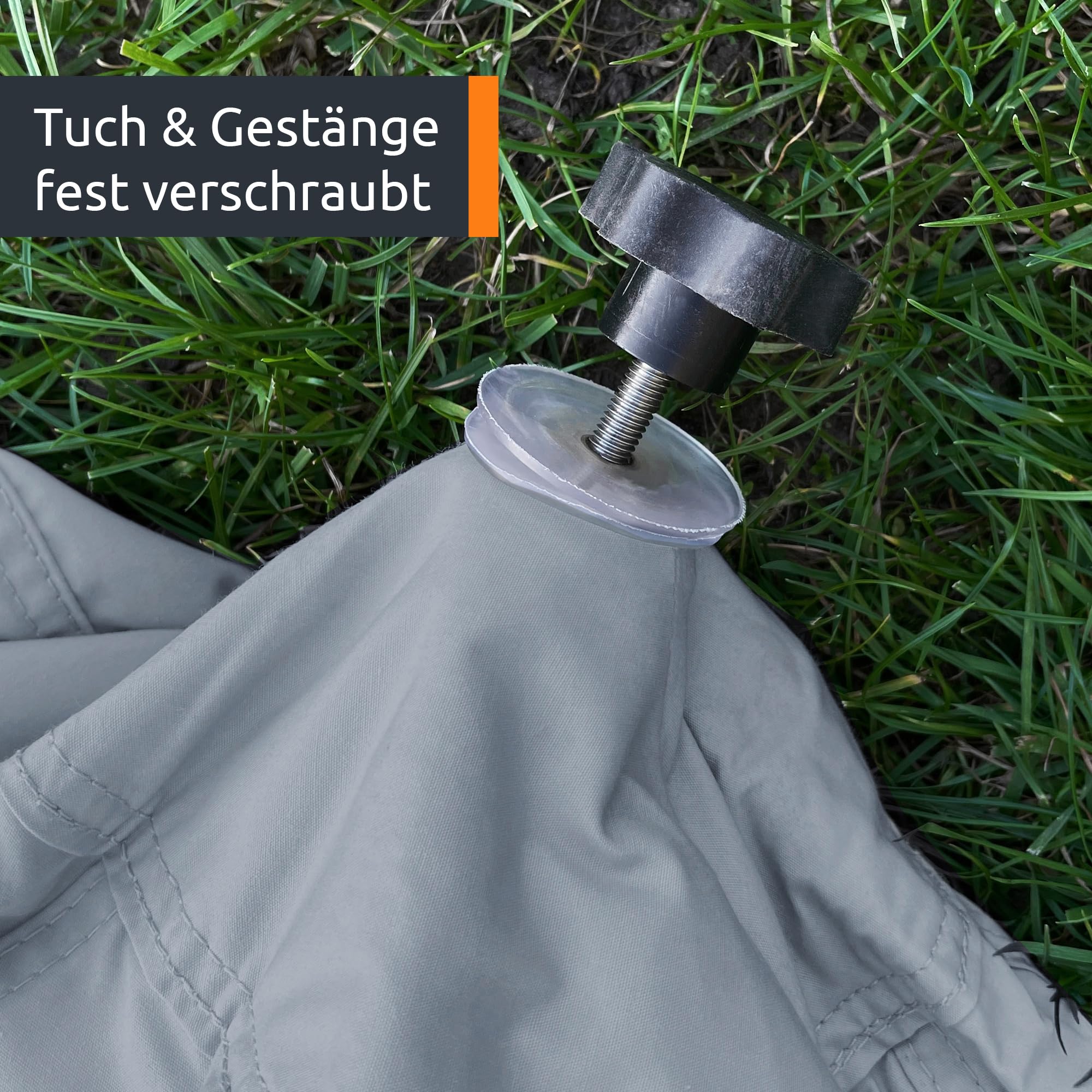 your GEAR Sonora PES – Carpa de estrella Ø 10 x 4 m UV 50+ Carpa impermeable sombrilla parasol