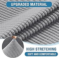 Vista 245 de H.VERSAILTEX Multi-Pieces Sofa Covers Stretch Couch Covers Form Fitted Seats and Back Cushions Covers