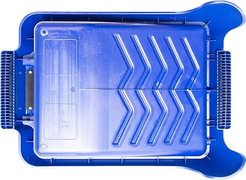 Miniatura 4 de Marshalltown Bandeja de pintura resistente, 1 galón, antiadherente resistente a los disolventes, imán de cepillo, diseñada para rodillos de 9