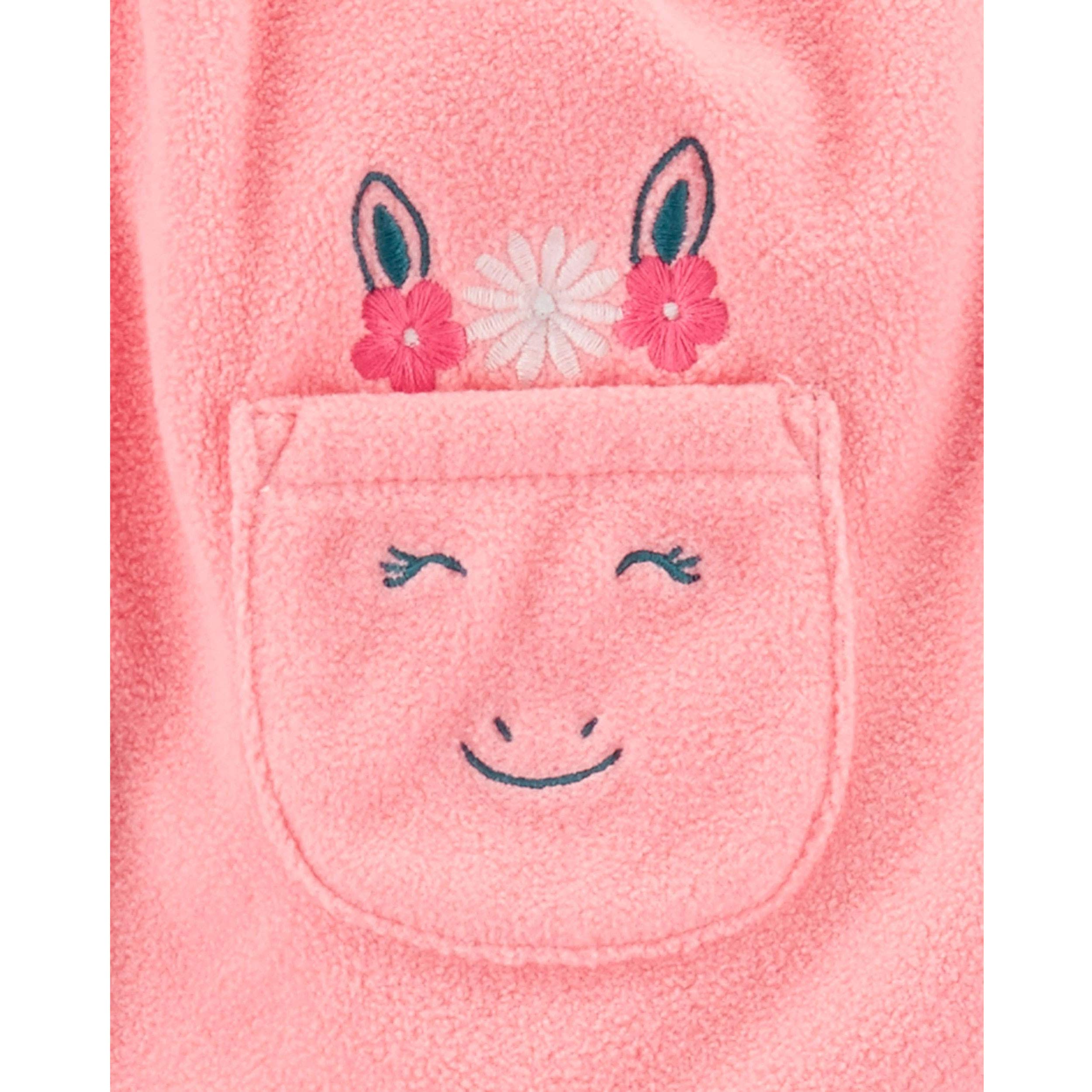 Carter's Chaleco Bebé Chaleco Conjuntos (recién nacido, Caballos / Rosa/Heather)