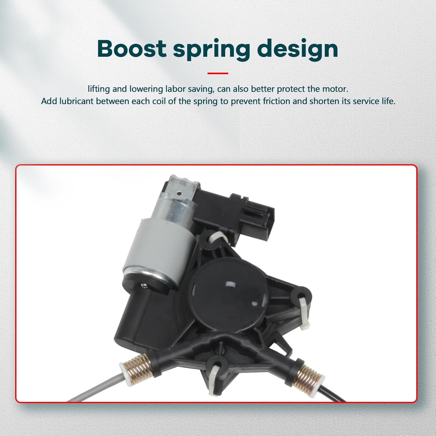 FINDAUTO Power Window Regulator w/Motor Front Left Driver Side fits 2004-2009 for Mazda 3 748-050