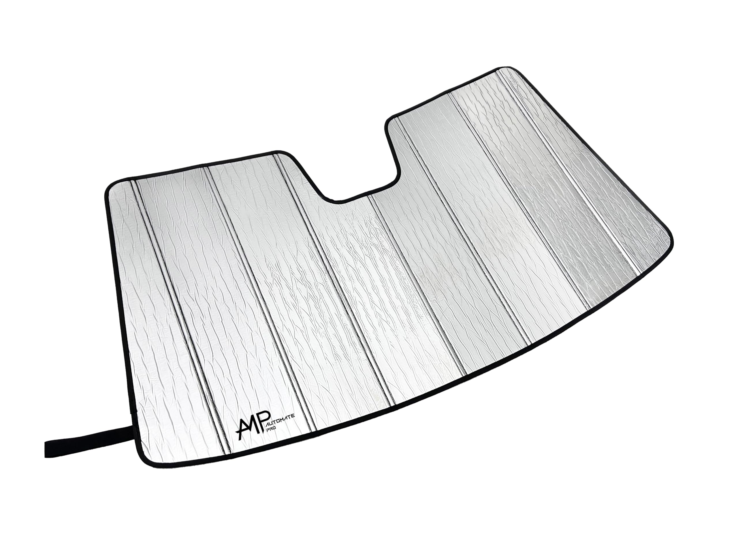 AutoMate Pro Custom Fit Windshield Foldable Sunshade for Toyota Camry Sedan, 2025, Compact Reflective Block UV Rays Protector Lightweight Flexible Rigid Insulation Accessories (Made in USA)