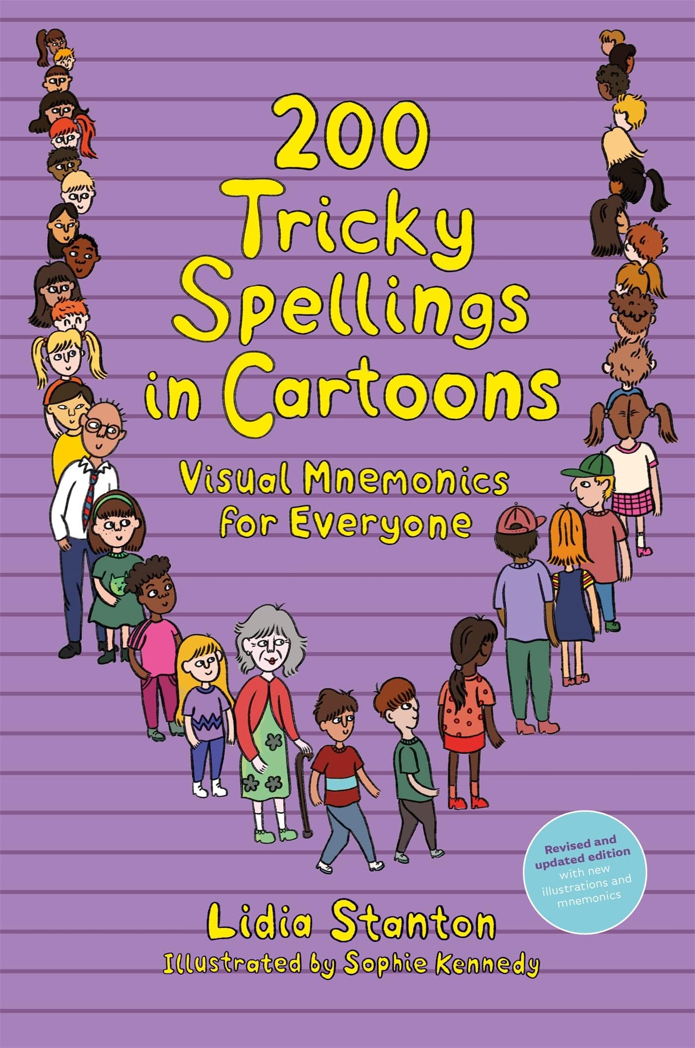 200 TRICKY SPELLINGS IN CARTOONS (UK): Visual Mnemonics for Everyone - UK edition Paperback – Import, 21 January 2021