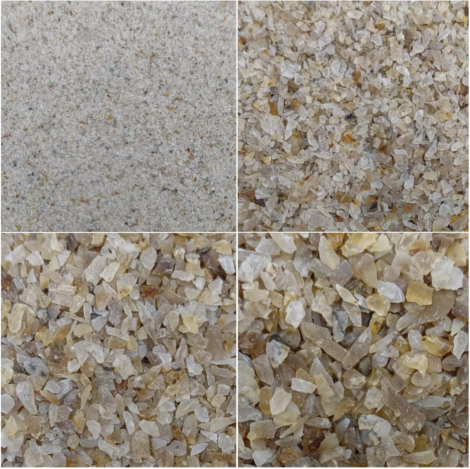 Crushed Grey Agate Gemstone Powder All Size Natural Grey Agate Coarse Stone Healing Powder Crush Stone Inlay Powder Woodwork Powder Inlay
