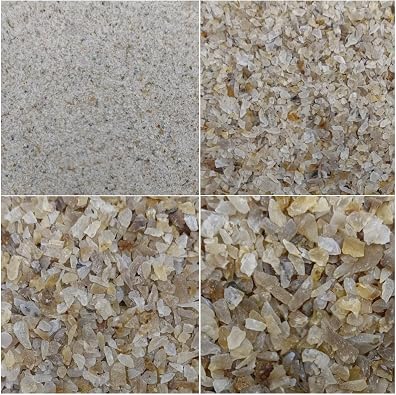 Crushed Grey Agate Gemstone Powder All Size Natural Grey Agate Coarse Stone Healing Powder Crush Stone Inlay Powder Woodwork Powder Inlay