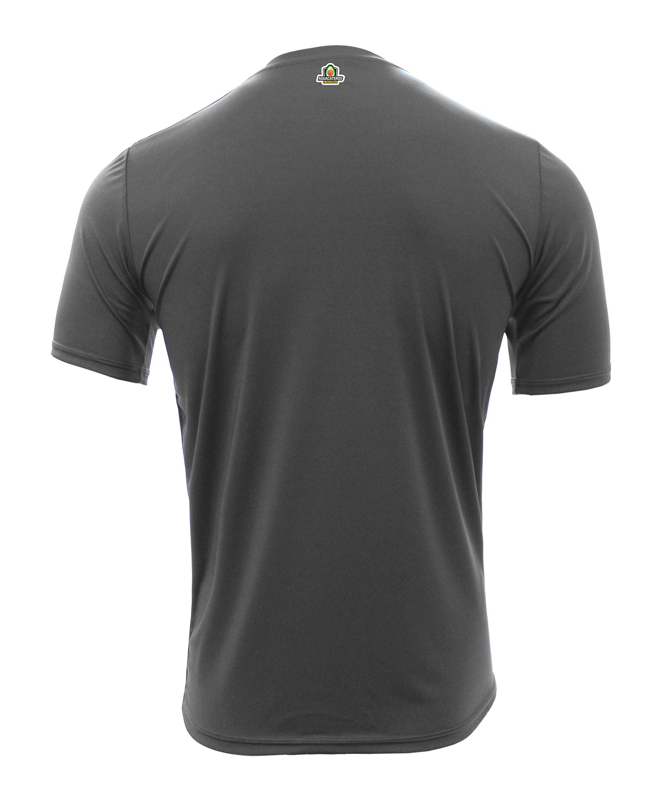 ARZA Jersey Aguacateros de Michoacan Basketball Logo Design Multiple Colors Short Sleeve for Men (US, Alpha, Medium, Regular, Regular, Charcoal)