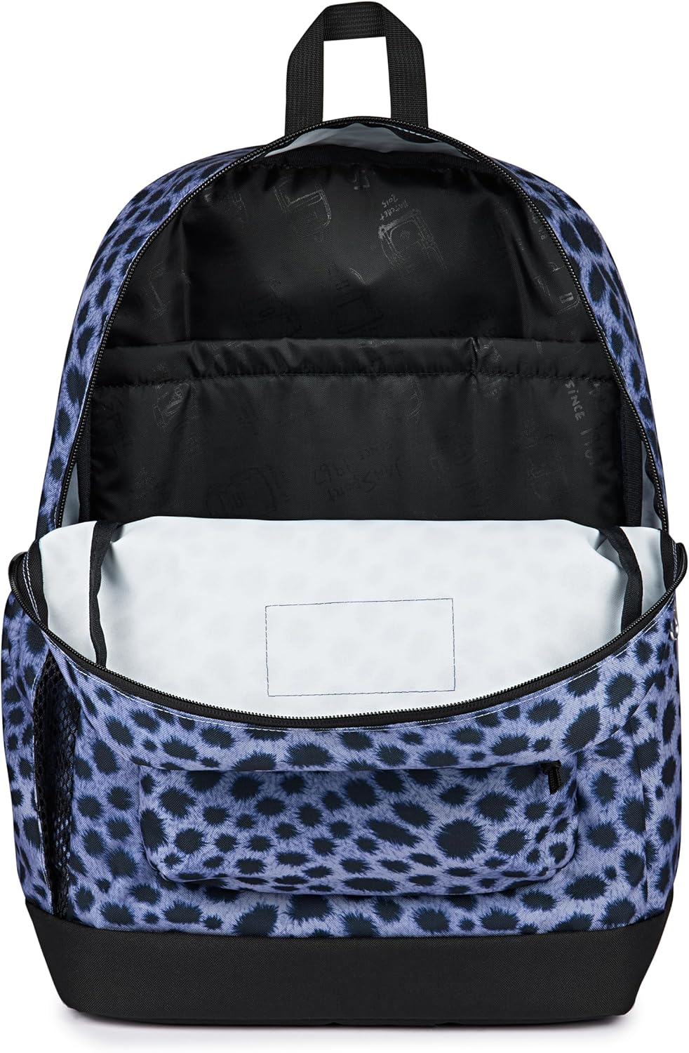 JanSport Cross Town Plus Backpack - Large Main Compartment, Side Water Bottle Pocket, 15-Inch Padded Laptop Sleeve - Surreal Spots - Image 7