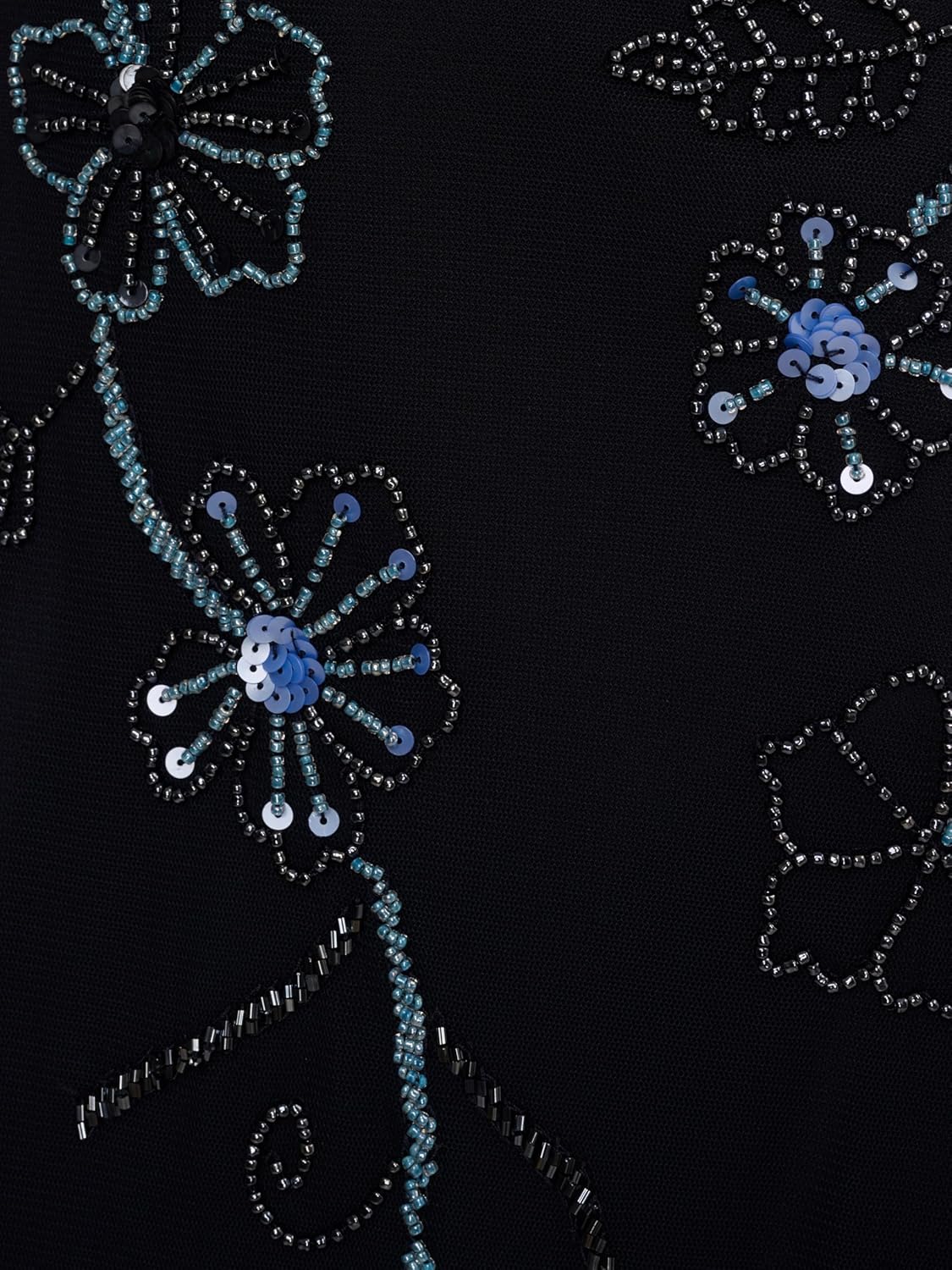 Adrianna Papell Womens Beaded Midi Dress - Image 3