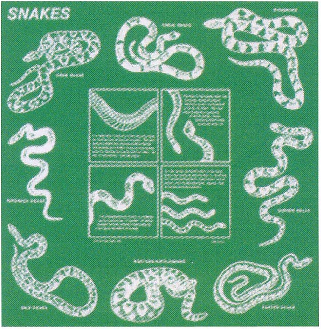 The Printed ImageNature Facts Bandana