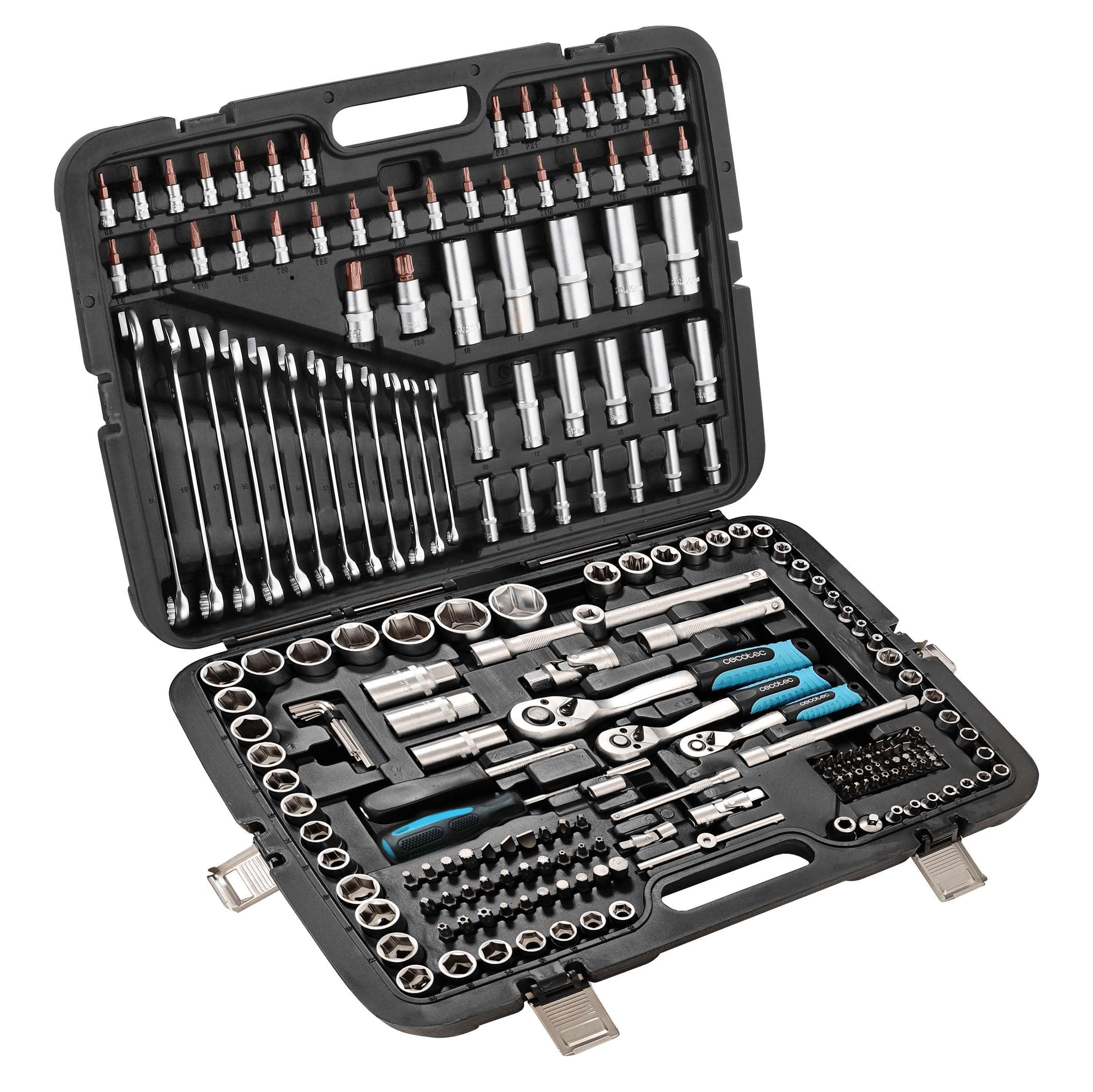 Cecotec Socket Wrench Set - 216 Piece ToolBox KRK 6200