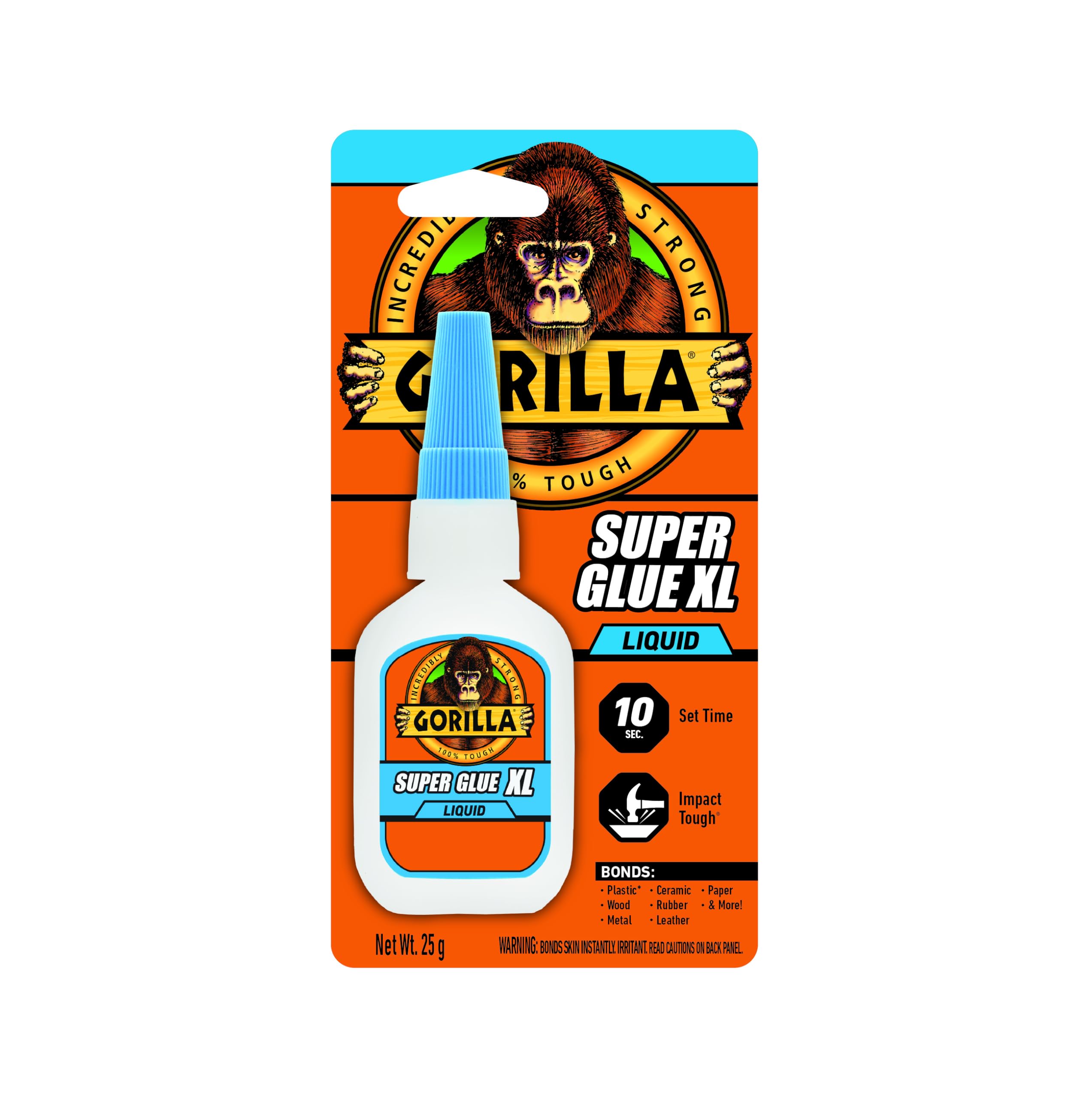 Super Glue XL, Clear Glue, 25 Gram (Pack of 1) - All Purpose and Fast Setting for Projects and Repairs