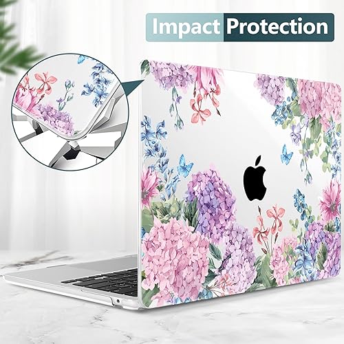 Miniatura 6 de TWOLSKOO for MacBook Air 15 inch Case 2025 2024 2023 Release M4 A3241 M3 A3114 M2 A2941, Plastic Hard Shell & Screen Protector & Keyboard Cover &