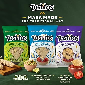 Tostitos Bite Size Rounds Party Size, 17 Oz