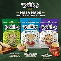 Vista 5 de Tostitos Chips de tortilla Rounds del tamaño de un bocado, bolsas de 1 onza (paquete de 40)