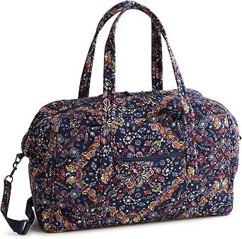 Premium Cotton Miramar Weekender Travel Bag, Starry Paisley, One Size