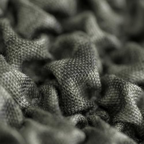 Miniatura 8 de PAULATO BY GA.I.CO. Funda otomana - Sofá taburete elástico - Protector de puf para mascotas y niños - Funda otomana suave - Fundas duraderas para