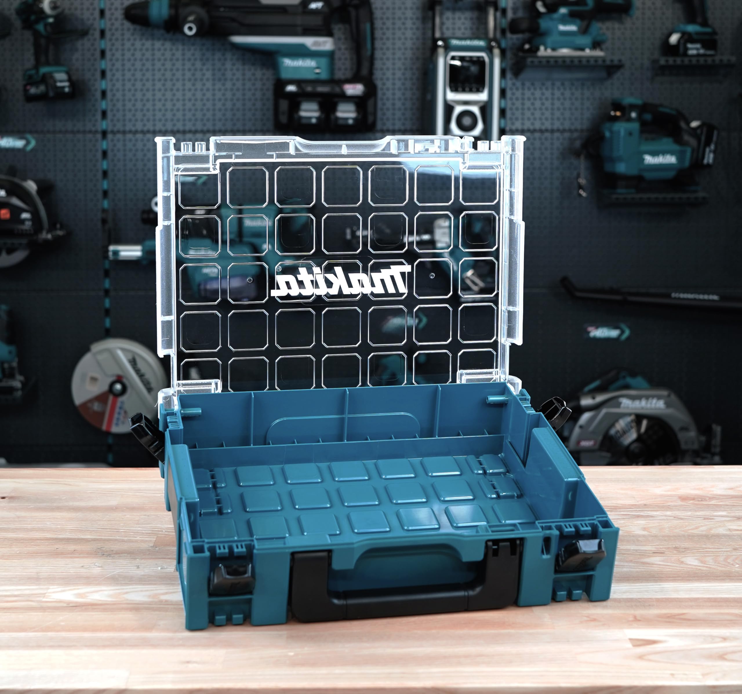 Makita 191X84-4 Makpac Case (tapa transparente)