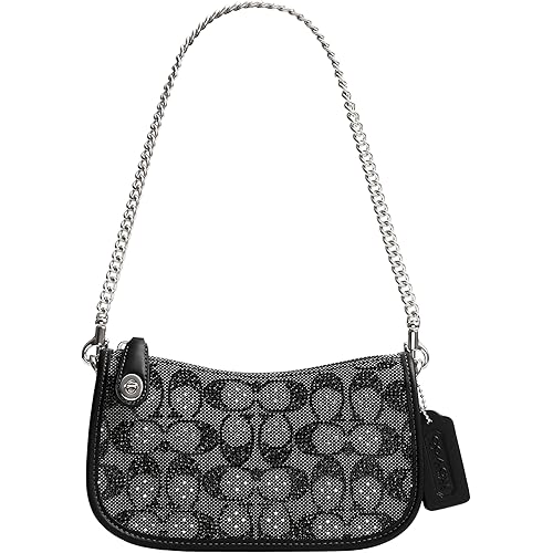 Crystal Signature Jacquard Swinger 20 with Chain