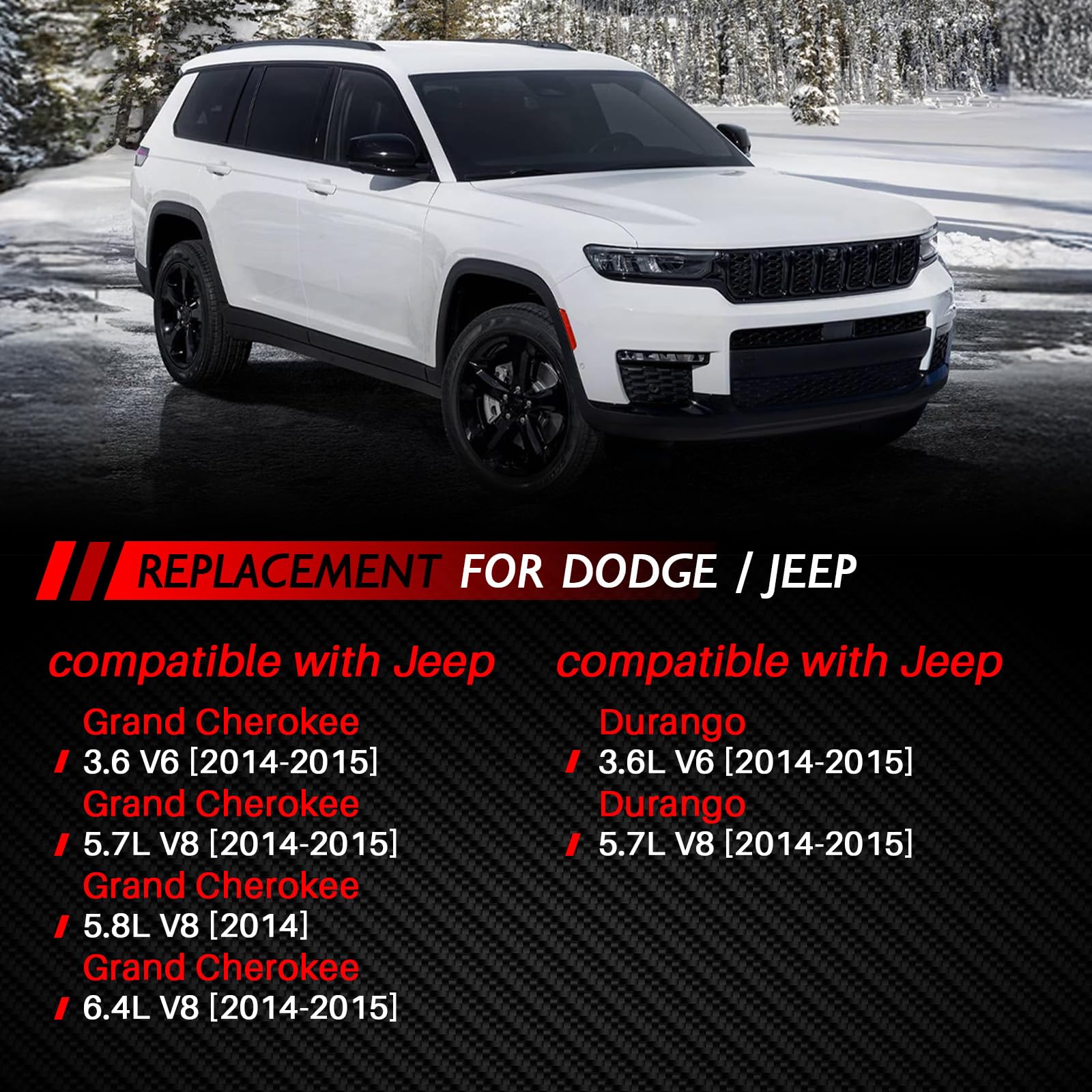 Modulo di controllo del cambio di distribuzione Modulo di controllo del cambio di distribuzione di ricambio per Dodge Durango Grand Cherokee 2014-2015 Accessorio per auto Parte# 05150732AE