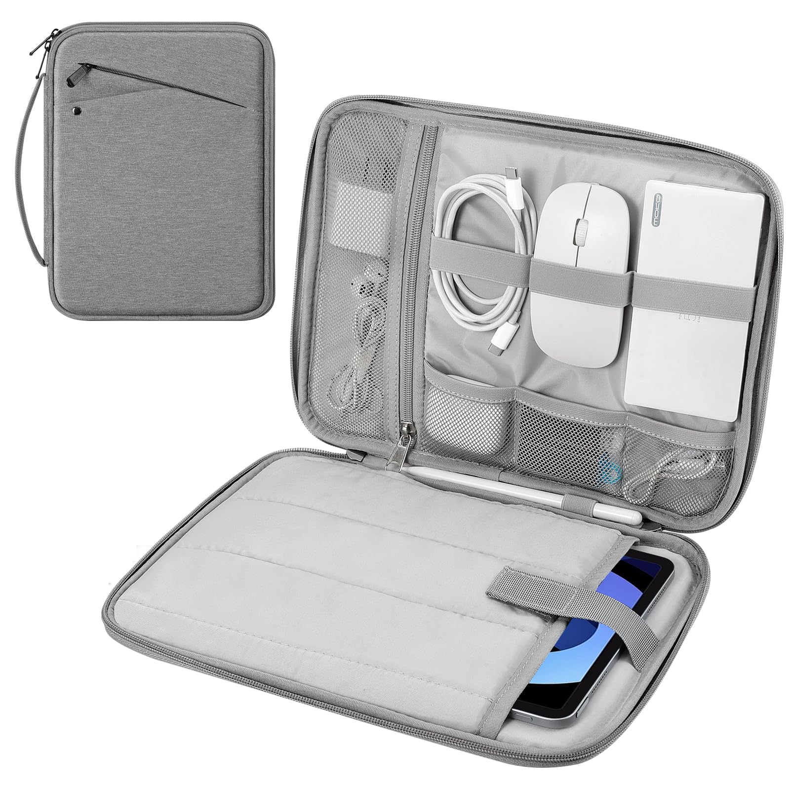 MoKo 9-11 Inch Tablet Sleeve Carry Case Padded Protective Bag with Handle