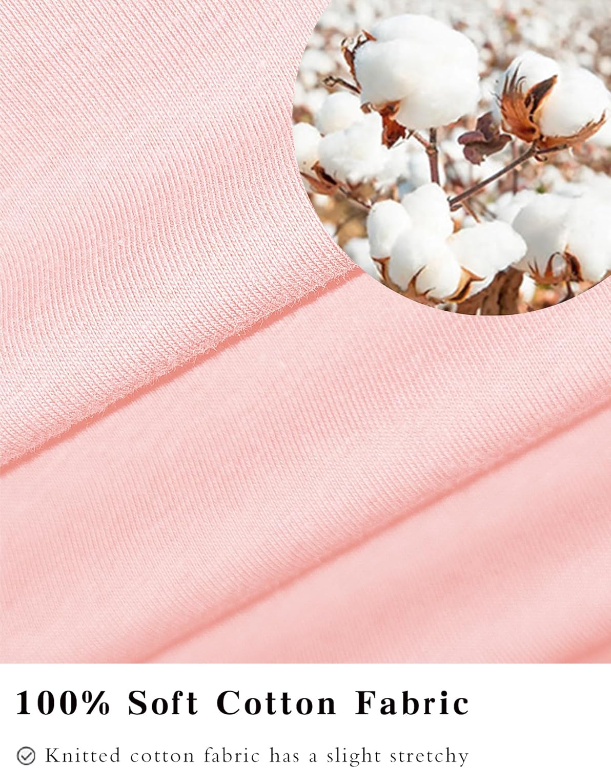 Bloggerlove Womens 100% Cotton Nightgown Long Sleeve House Dress with Pockets Sleep Dress S-3XL - Image 3