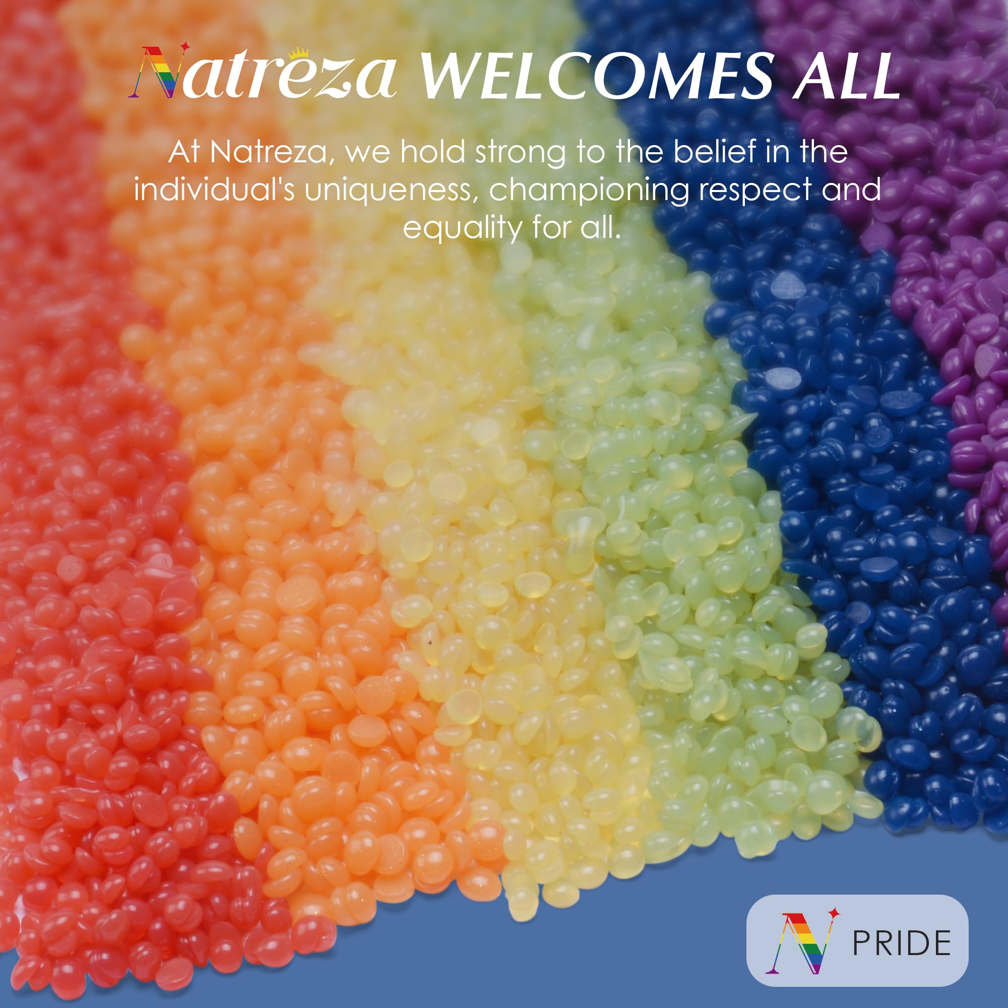 Hard Wax Beads for Hair Removal, 1lb Hard Wax for Sensitive Skin With Aloe Vera Extract, Formulated for Fine Hairs, Perfect Body Wax for Face Eyebrow Chin Upper Lip Leg Arm Bikini Waxing