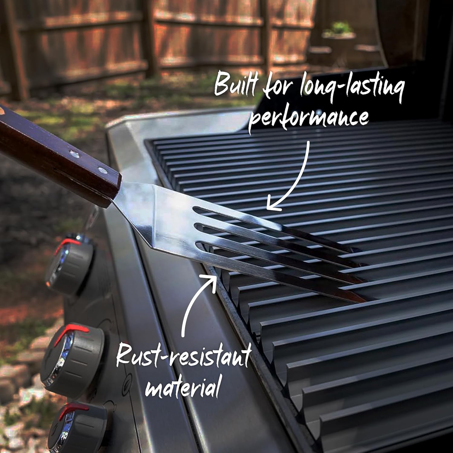 GrillGrate The Grate Tool - Spatula - Grill Accessory for GrillGrates and Sear Grate