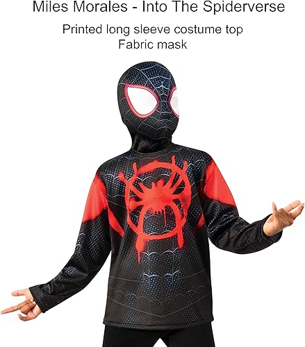 Miniatura 2 de Rubie's Boys Spider-man Into the Spider-verse Miles Morales Top & Mask Costume