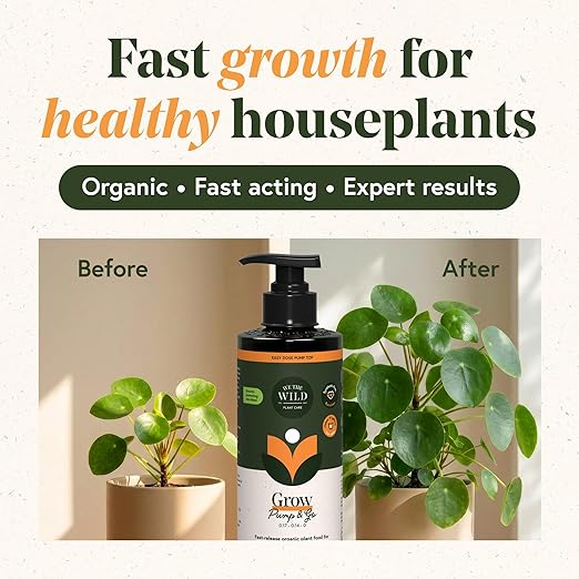 We the Wild Organic Grow Pump and Go - Abono Líquido para Plantas de Interior - 16.9 oz miniatura 2
