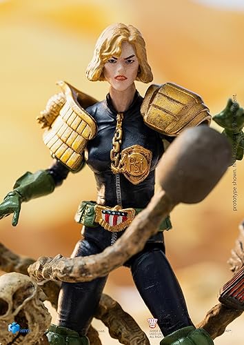 Miniatura 5 de Hiya Toys Juez Dredd Juez Anderson vs. Jueces Oscuros PX Figura de acción a escala 118