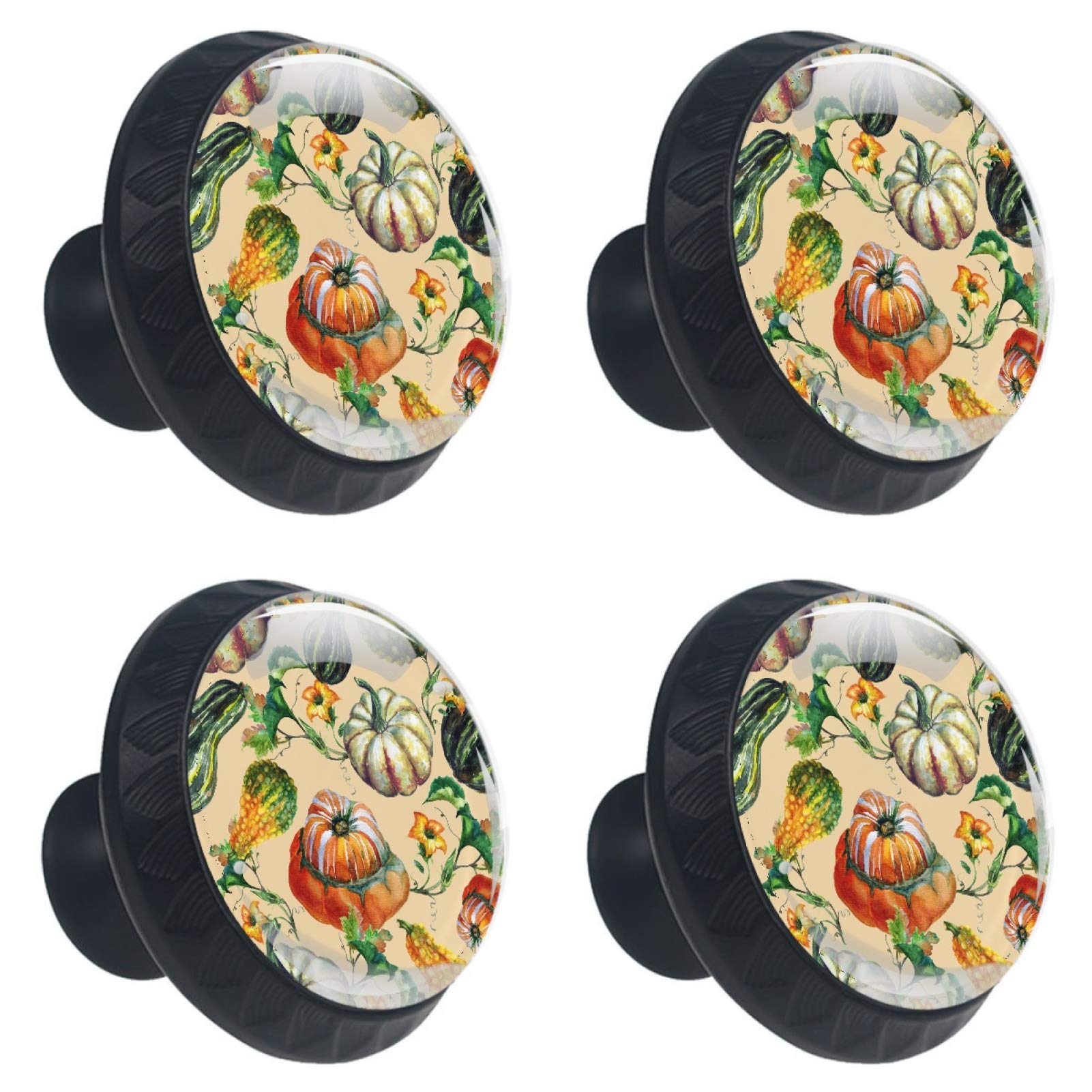 Boutons de meuble en verre 30 mm pour tiroir commode et armoire de cuisine x4