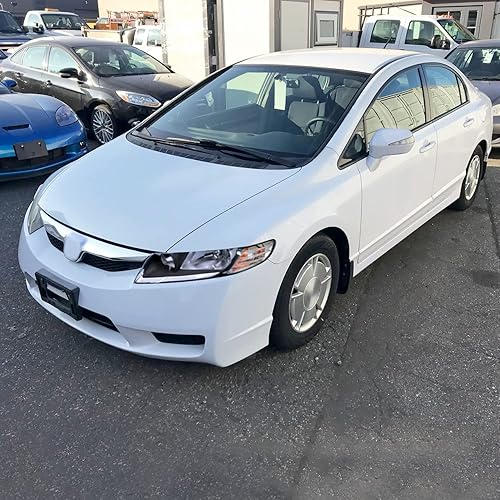 Miniatura 2 de Spec-D Tuning Faros delanteros LED DRL negros compatibles con Honda Civic Sedan 4DR 2006-2011 montaje de faros delanteros izquierdo + derecho