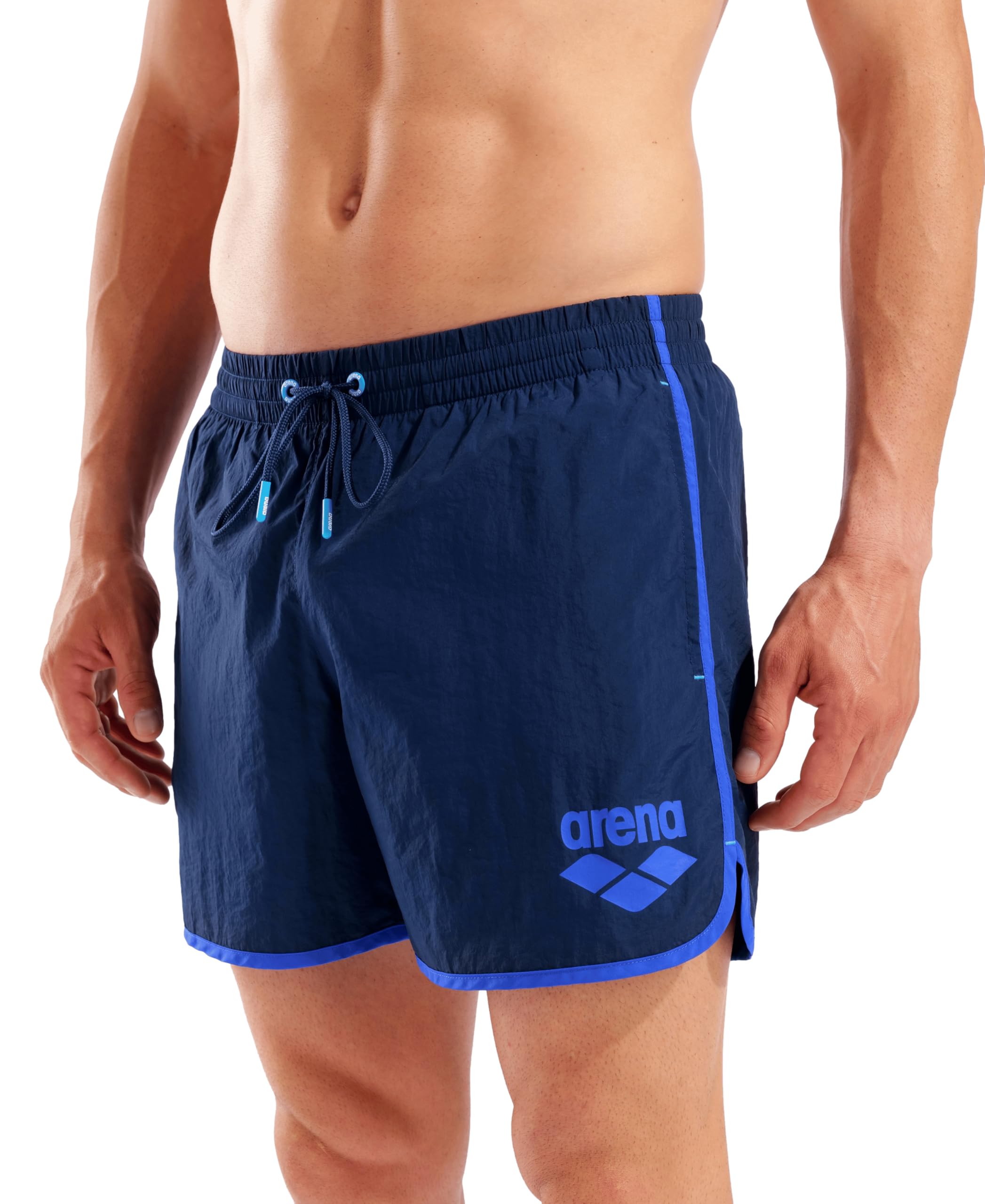 ARENA Bañador Corto para Hombre Big Logo Borders