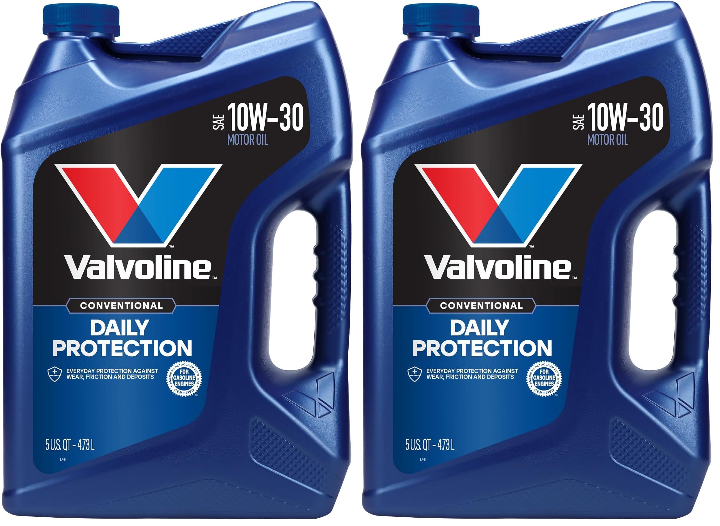 Valvoline Daily Protection SAE 10W-30 ConventionalMotor Oil 5 QT (Pack of 2)