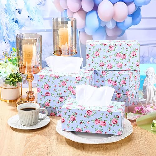 Miniatura 5 de Nuenen 1300 hojas de pañuelos faciales de 3 capas de pañuelos, cajas de pañuelos suaves, caja plana a granel para automóvil, hogar, cocina, escuela,