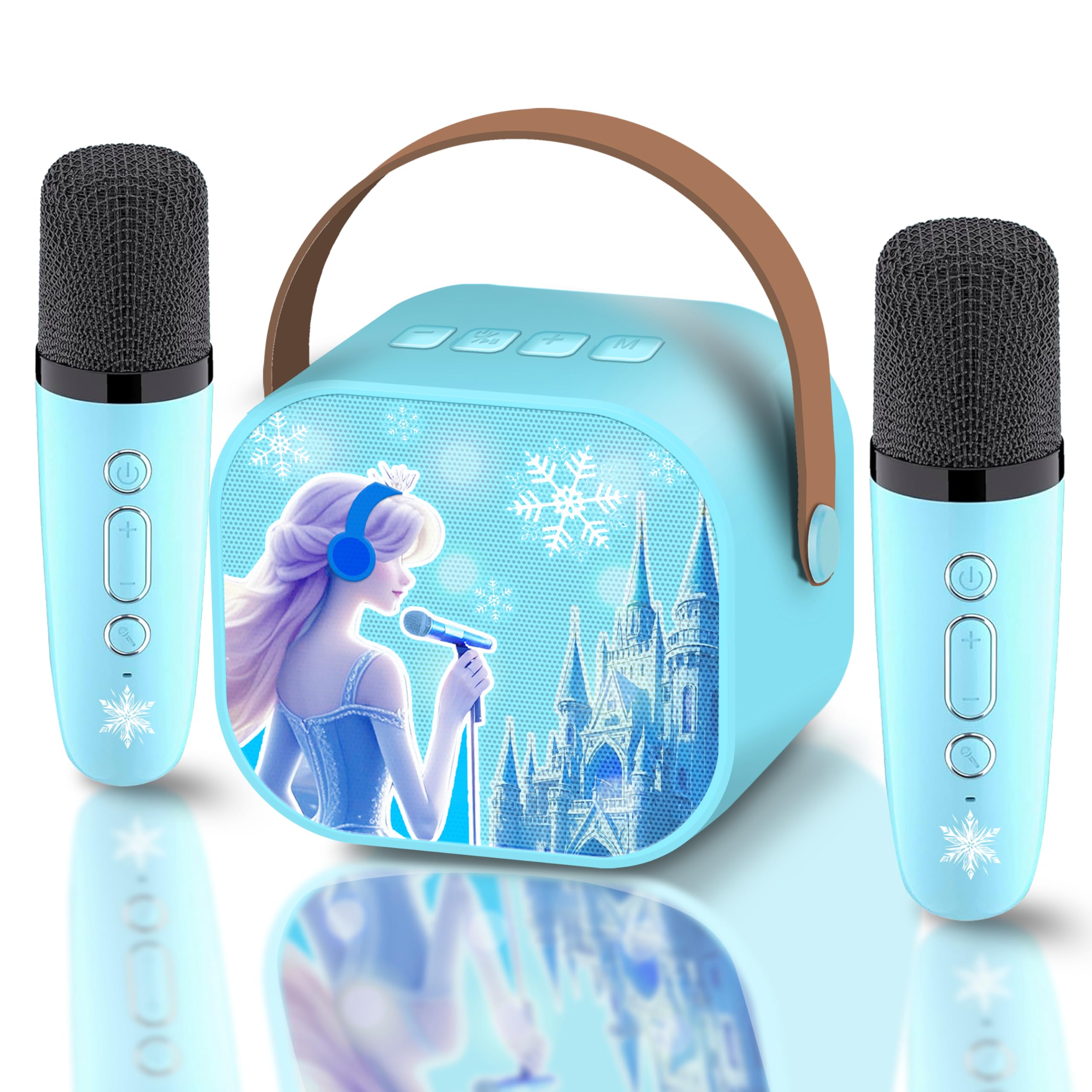 Frozen Toys for Girl Gift Kids Karaoke Machine Toys Princess Toys 3 4 5 6 7 8 9 10 Year Old Girl Birthday Gifts Kids Toys,Mini Microphone,Girl Toys Age 4-5, 4 Year Old Girl Birthday Gifts