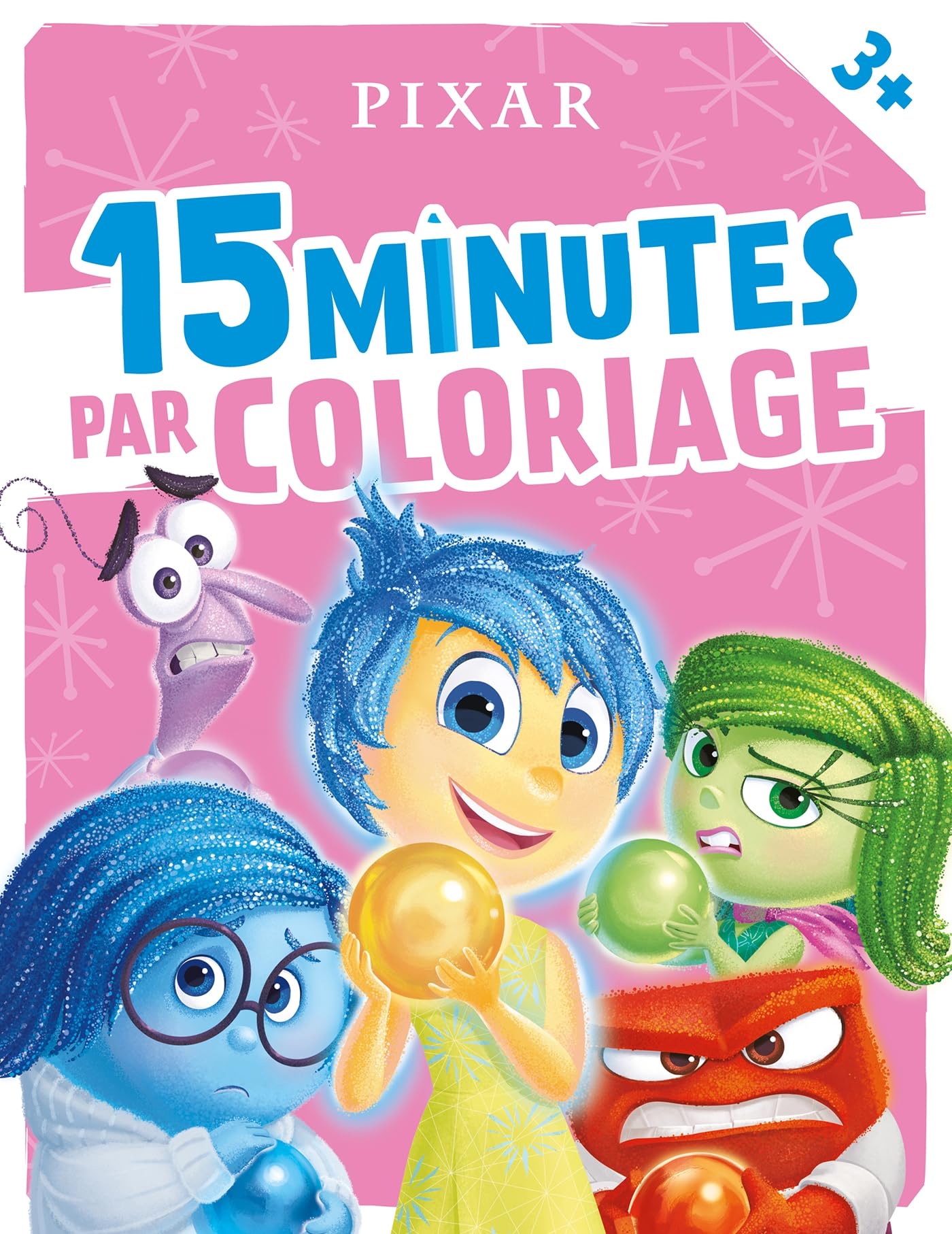 DISNEY PIXAR - 15 Minutes par Coloriage (dès 3 ans) : Pixar