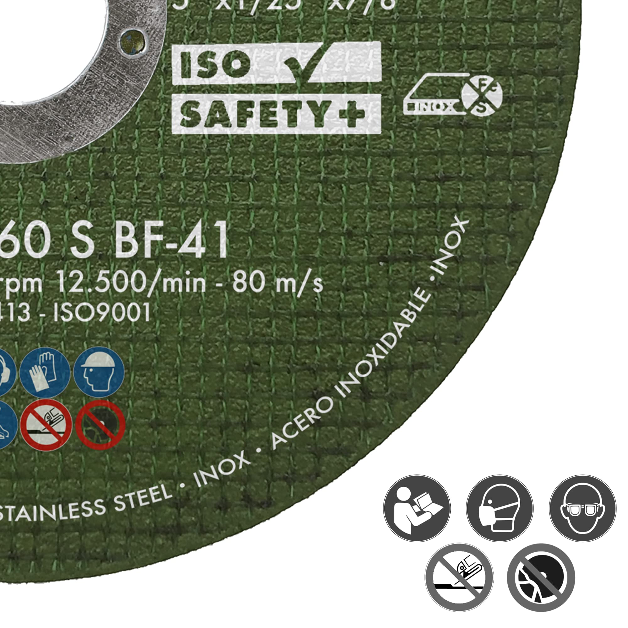 CCLIFE 50PZ Dischi Da Taglio Metallo Inox 125 Per Ferro Flessibili - Foto 3