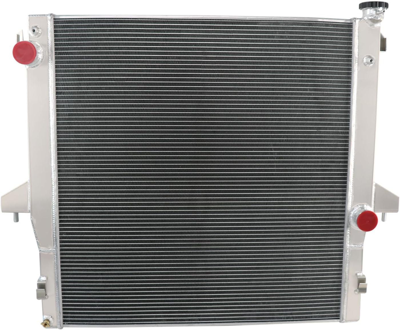 2 Row Core Aluminum Radiator for 2003-2010 Dodge Ram 2500 3500 w/ 5.9L Cummins Engine and Chassis Cab w/ 6.7L Cummins Engine